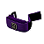 DTMD22 ABAFADOR DAMPER MD POLIESTER ROXO TAG - Imagem 2