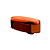 DMMD03 ABAFADOR DAMPER MD COURO LARANJA METALICO - Imagem 3