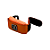 DMMD03 ABAFADOR DAMPER MD COURO LARANJA METALICO - Imagem 2