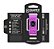 DHMD04 ABAFADOR DAMPER MD COURO HOLOGRAFICO PINK - Imagem 1