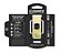 DHMD02 ABAFADOR DAMPER MD COURO HOLOGRAFICO DOURADO - Imagem 1