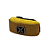 DHMD02 ABAFADOR DAMPER MD COURO HOLOGRAFICO DOURADO - Imagem 3