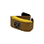 DHMD02 ABAFADOR DAMPER MD COURO HOLOGRAFICO DOURADO - Imagem 5