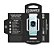 DHMD01 ABAFADOR DAMPER MD COURO HOLOGRAFICO PRATA - Imagem 1