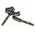 CQK505 CORREIA IBOX QS COMFORT LISTRAS PRETO/VERM/BRANCO - Imagem 1