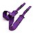 CQK522 CORREIA IBOX QS COMFORT LISA ROXO - Imagem 3