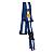 CQK509 CORREIA IBOX QS COMFORT LISTRAS AZUL/BR - Imagem 2