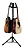 SUPORTE PARA INSTRUMENTOS AGSTRIO SUP. IBOX 3 INSTRUMENTOS CORDAS - Imagem 3