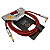 CABO PARA INSTRUMENTO SEIZI ENERGY 3M P10R/ P10A - RED & BLACK - Imagem 4
