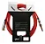 Cabo Seizi Cable Energy P10 x P10L para Guitarra / Violão / Baixo / Ukulele – Red & Black- 3m - Imagem 3