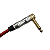 CABO PARA INSTRUMENTO SEIZI ENERGY 3M P10R/ P10A - RED & BLACK - Imagem 5