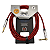 CABO PARA INSTRUMENTO SEIZI ENERGY 3M P10R/ P10A - RED & BLACK - Imagem 2