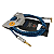 CABO PARA INSTRUMENTO SEIZI ENERGY 3M P10R/ P10A - BLUE & WHITE - Imagem 4