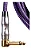 Cabo Seizi Cable Energy P10 x P10L para Guitarra / Violão / Baixo / Ukulele – Black & Purple – 3m - Imagem 5