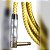 Cabo Seizi Cable Energy P10 x P10L Yellow & Brown – 3 m - Imagem 5