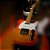 Guitarra Seizi Saitama Plus TL Flamed Heritage Cherry Sunburst com Bag - Imagem 2