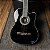 VIOLAO CLASSICO ELETRO-ACUSTICO LORENZZO 39 - SLIM CUTAWAY - NYLON PRETO VTLSC1954P - Imagem 5
