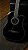 VIOLAO CLASSICO ELETRO-ACUSTICO LORENZZO 39 - SLIM CUTAWAY - NYLON PRETO VTLSC1954P - Imagem 3