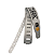 CLL607I CORREIA EM COURO LEGITIMO ARTIST SILVER SHINE LOGO IBOX - Imagem 1