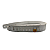 CLL607 CORREIA EM COURO LEGITIMO ARTIST SILVER SHINE - Imagem 5