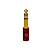 PLUG ADAPTADOR P10 / P2 ESTEREO OURO VERMELHO (EAN 7899028821178) - Imagem 1
