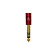 PLUG ADAPTADOR P10 / P2 ESTEREO OURO VERMELHO (EAN 7899028821178) - Imagem 4