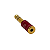 PLUG ADAPTADOR P10 / P2 ESTEREO OURO VERMELHO (EAN 7899028821178) - Imagem 2