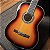 Violão Clássico Acustico Lorenzzo Nylon Nat Sunburst - Imagem 3