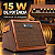 Amplificador Custom Sound Mini 15 Bluetooth para Violão e Voz – Natural - Imagem 2
