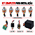 Circuito Ativo Custom Sound CCB9060-BK para Contrabaixo 3 Bandas - Imagem 5