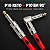 Cabo para Instrumentos DLK Garage GI037 P10 Reto x P10 90° 3 Metros - Imagem 5