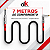Cabo para Instrumentos DLK Garage GI039 P10 Reto x P10 90° 7 Metros - Imagem 2
