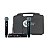 Microfone Sem Fio Duplo Custom Sound CW-40W UHF 48 Canais - Imagem 1