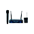 Microfone Sem Fio Custom Sound CW-80 UHF Bastão + Headset - Imagem 2