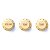 Kit 3 Knobs Custom Sound CKB 2 Modelo ST Creme Volume e Tone - Imagem 6
