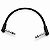 Cabo Patch Flat MS Music 50 cm P10/P10 90° para Pedais - Imagem 1