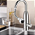 Extensor flexível de torneira pia adaptador 22mm/24mm chuveirinho 360° - Imagem 2