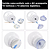 Kit Luz De Espelho Maquiagem Camarim 10 Lâmpadas Led Ajustáveis - Imagem 5