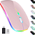Mouse Sem Fio recarregável interface USB design de rolo 4D antiderrante e antissuor (SORTIDO) - Imagem 7