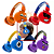 Fone de Ouvido Infantil Bluetooth Sem Fio Com Microfone Jellie Monsters - Imagem 1