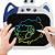 Lousa Mágica Gatinho Tablet Infantil De Escrever E Desenhar - Imagem 5