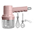 Mini Batedeira de Ovos Alimentos Mixer 2 Em 1 Sem Fio Processador - Imagem 4