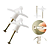 Kit 30 Buchas Nylon Para Drywall, Gesso Com Parafuso 8mm - Imagem 4