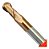 Fresa Esférica Metal Duro 5mm 2 Cortes 55hrc Cobertura Tisin - Imagem 4
