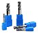 Fresa Topo Metal Duro 11mm 4 Cortes 45hrc - Imagem 5