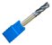Fresa Topo Metal Duro 4,5mm 4 Cortes Cobertura Tialn 45 Hrc - Imagem 3
