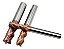 Fresa Topo Metal Duro 8mm 4 Cortes Com Cobertura 55 Hrc - Imagem 7