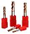 Fresa Topo Metal Duro 8mm 4 Cortes Com Cobertura 55 Hrc - Imagem 4