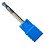 Fresa Esférica Metal Duro 4mm 2 Cortes 45hrc Cobertura Tialn - Imagem 2
