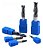 Fresa Topo Metal Duro 1,5mm 2 Cortes Com Cobertura Tialn - Imagem 5